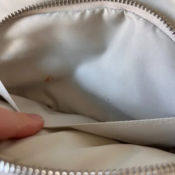 Lululemon White Belt Bag w/ Mini Pouch | Crossbody - Picture 4 of 8